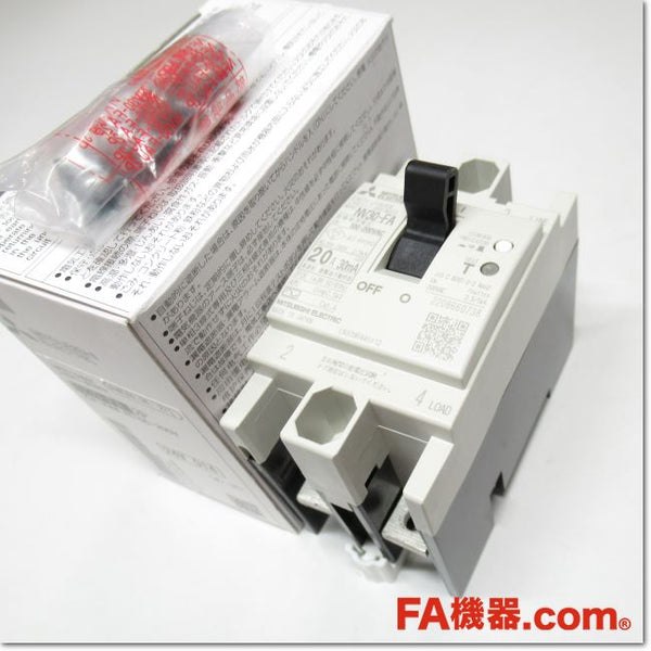 Japan (A)Unused,NV30-FA 2P 20A 30mA 漏電遮断器