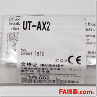 Japan (A)Unused,UT-AX2 1a1b 補助接点ユニット,Electromagnetic Contactor / Switch Other,MITSUBISHI