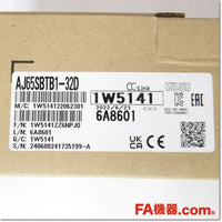 Japan (A)Unused,AJ65SBTB1-32D CC-LinkリモートI/Oユニット DC入力32点 端子台タイプ,CC-Link / Remote Module,MITSUBISHI