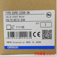 Japan (A)Unused,G3PE-225B-3N ヒータ用ソリッドステート・コンタクタ 3素子 DC12-24V,Solid-State Relay / Contactor,OMRON
