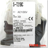 Japan (A)Unused,S-T21BC AC100V 2a2b contactor,Electromagnetic Contactor,MITSUBISHI 