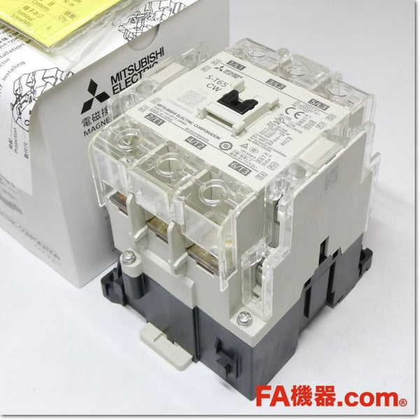Japan (A)Unused,S-T65CW AC100V 2a2b 電磁接触器 充電部保護カバー付