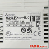 Japan (A)Unused,FX3U-4LC 温度調節ブロック 4ch Ver.1.03,Analog Module,MITSUBISHI