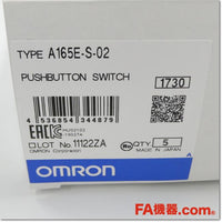 Japan (A)Unused,A165E-S-02 φ16 pressure switch,Emergency Stop Switch,OMRON 