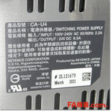 Japan (A)Unused,CA-U4 超小型スイッチング電源 24V 6.5A,DC24V Output,KEYENCE