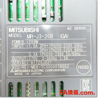 Japan (A)Unused,MR-J3-20B(GA) サーボアンプ AC200V 0.2kW SSCNET対応,MR-J3,MITSUBISHI