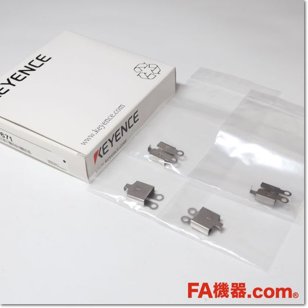Japan (A)Unused,OP-87671 超小型アンプ内蔵型光電センサ PR-M/Fシリーズ スリット 0.5×3 フラット用 4個セット