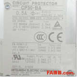 Japan (A)Unused,CP30-BA 2P 1-M 0.5A サーキットプロテクタ,Circuit Protector 2-Pole,MITSUBISHI