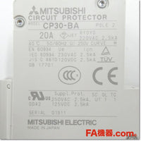 Japan (A)Unused,CP30-BA 2P 1-M 20A サーキットプロテクタ,Circuit Protector 2-Pole,MITSUBISHI