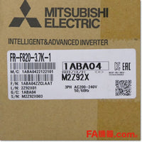 Japan (A)Unused,FR-F820-3.7K-1 ファン・ポンプ用 インバータ 三相200V FMタイプ,MITSUBISHI,MITSUBISHI