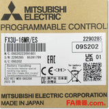 Japan (A)Unused,FX3U-16MR/ES シーケンサ基本ユニット リレー出力 AC100-240V,Main Module,MITSUBISHI