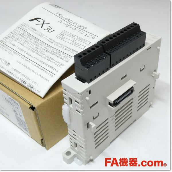 Japan (A)Unused,FX3U-4AD-PT-ADP 温度センサ入力用アダプタ 4ch