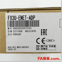 Japan (A)Unused,FX3U-ENET-ADP Ethernet接続用アダプタ Ver.1.24,Special Module,MITSUBISHI