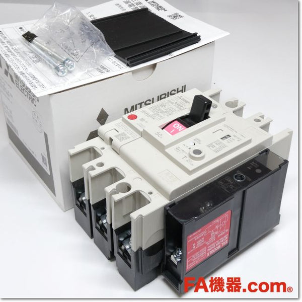 Japan (A)Unused,NV63-SV 3P 50A 100/200/500mA EAL-1R 漏電遮断器 漏電警報スイッチ