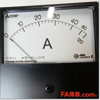 Japan (A)Unused,YR-8NAA 5A 0-40-120A 40/5A B 交流電流計 3倍延長,Ammeter,MITSUBISHI