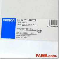 Japan (A)Unused,S8VS-18024 Japanese equipment 24V 7.5A,DC24V Output,OMRON 