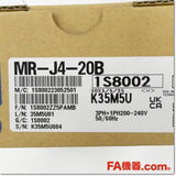 Japan (A)Unused,MR-J4-20B サーボアンプ AC200V 0.2kW SSCNETⅢ/H対応,MR-J4,MITSUBISHI