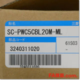 Japan (A)Unused,SC-PWC5CBL20M-ML MELSERVO-J4/JN電源用ケーブル 20m,MR Series Peripherals,Other 