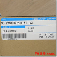 Japan (A)Unused,SC-PWS1CBL20M-A1-LS1 MELSERVO-J4/JN用電源ケーブル 20m,MR Series Peripherals,Other