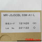 Japan (A)Unused,MR-J3JSCBL03M-A1-L エンコーダケーブル 負荷側引出し 0.3m,MR Series Peripherals,MITSUBISHI