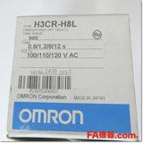 Japan (A)Unused,H3CR-H8L AC100-120V 0.05-12s Japanese electronic equipment,Timer,OMRON 
