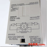 Japan (A)Unused,H3CR-H8L AC200-240V 0.05-12min Japanese electronic equipment,Timer,OMRON 