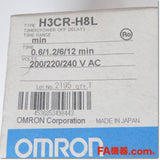 Japan (A)Unused,H3CR-H8L AC200-240V 0.05-12min ソリッドステートタイマ 電源オフディレータイマ,Timer,OMRON