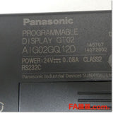 Japan (A)Unused,AIG02GQ12D 小型プログラマブル表示器 3.8型 TFTモノクロ液晶 DC24V,Touch Panel Display Other,Panasonic