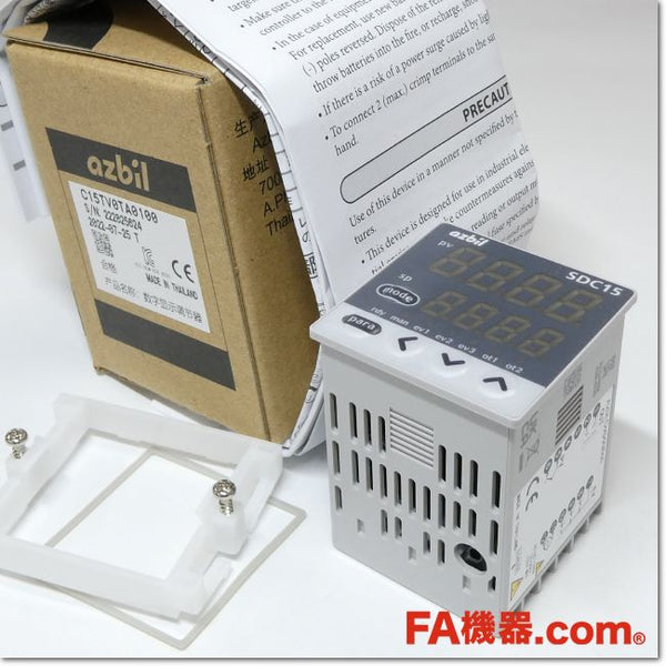 Japan (A)Unused,C15TV0TA0100 デジタル温度調節計 熱電対入力 電圧パルス出力 AC100-240V 48×48mm