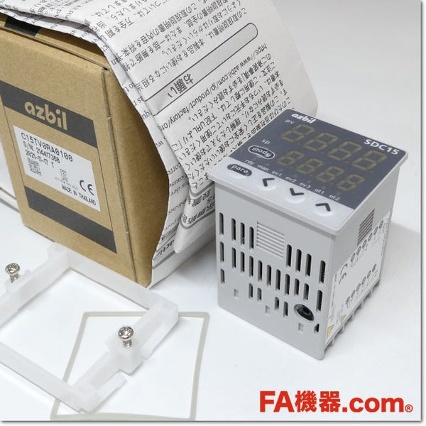 Japan (A)Unused,C15TV0RA0100 デジタル指示調節計 測温抵抗体入力 電圧パルス出力 AC100-240V 48×48mm