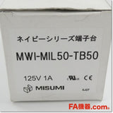Japan (A)Unused,MWI-MIL50-TB50 インターフェイスコネクタ端子台,Terminal Blocks,MISUMI