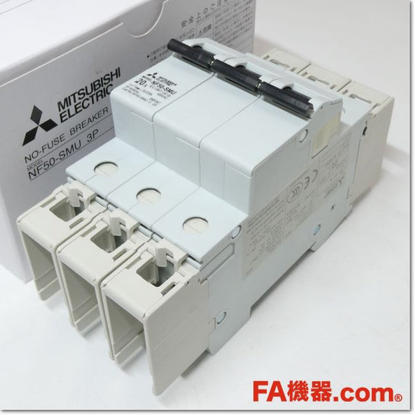 Japan (A)Unused,NF50-SMU 3P 20A ノーヒューズ遮断器