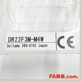 Japan (A)Unused,DR22F3M-M4W 表示灯 角フレーム 平形 AC200V 白熱照光,Indicator <Lamp>,Fuji