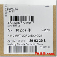 Japan (A)Unused,RIF-2-RPT-LDP-24DC/4X21 リレーモジュール DC24V 10個入り,General Relay <Other Manufacturers>,Other