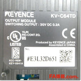 Japan (A)Unused,KV-C64TD 拡張出力ユニット トランジスタ出力64点 MILコネクタ 過電流保護付き,I/O Module,KEYENCE