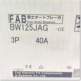 BW125JAG Auto breaker ออโต้เบรคเกอร์ สเปค 3P 40A ,FUJI