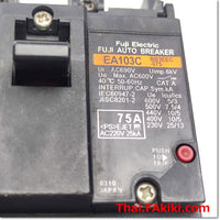 EA103C Breaker, breaker specification 3P 75A, FUJI 