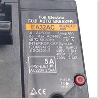 (D)Used*, EA32AC Auto breaker, Auto breaker specification 2P 5A, FUJI 