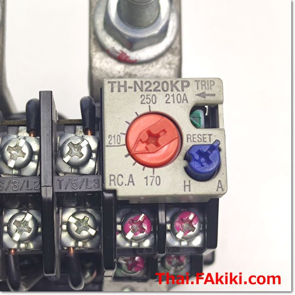 D)Used*, TH-N220KP Thermal relay ,เทอร์มอลรีเลย์ สเปค 170-210A