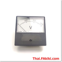 YR-8NAV AC VOLTMETER, electrical quantity measuring instrument, specification 0-600V, MITSUBISHI 