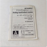 A1S63ADA อนาล็อก - หน่วยแปลงดิจิตอลA/D 0~10V 0~20mA  MITSUBISHI