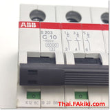 S203 C10 Miniature Circuit Breaker ,เบรกเกอร์ลูกย่อย สเปค 3P 10A ,ABB