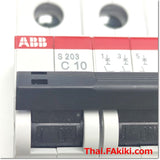 S203 C10 Miniature Circuit Breaker ,เบรกเกอร์ลูกย่อย สเปค 3P 10A ,ABB
