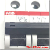 S203 C10 Miniature Circuit Breaker, miniature circuit breaker, specification 3P 10A, ABB 