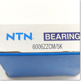 6006ZZCM/5K ball bearings, NTN 