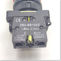 ZB2-BE102C Emergency Stop Switch, emergency push button switch, specification AC15 240V-3A1b, UXCELL 