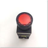 AR22F0L-10E3R (Red) Push button switch with signal tube attached, Specification 1a1b, Fuji Electric 