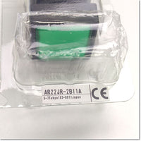 AR22F0M-10E3G Push button switch with signal tube attached, specification E3 (24V,Φ22) 1A, Fuji Electric. 
