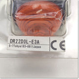 DR22D0L-M3A (Amber) ไพลอตแลมป์ แบบโดม สเปค AC220V ,Fuji Electric