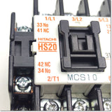 HS20 แมกเนติกคอนแทคเตอร์ (Magnetic Contactor) สเปค AC220-260V 1a1b ,HITACHI